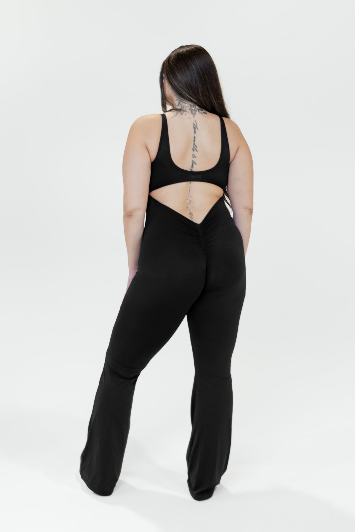 Flex & Flare Jumpsuit - Black