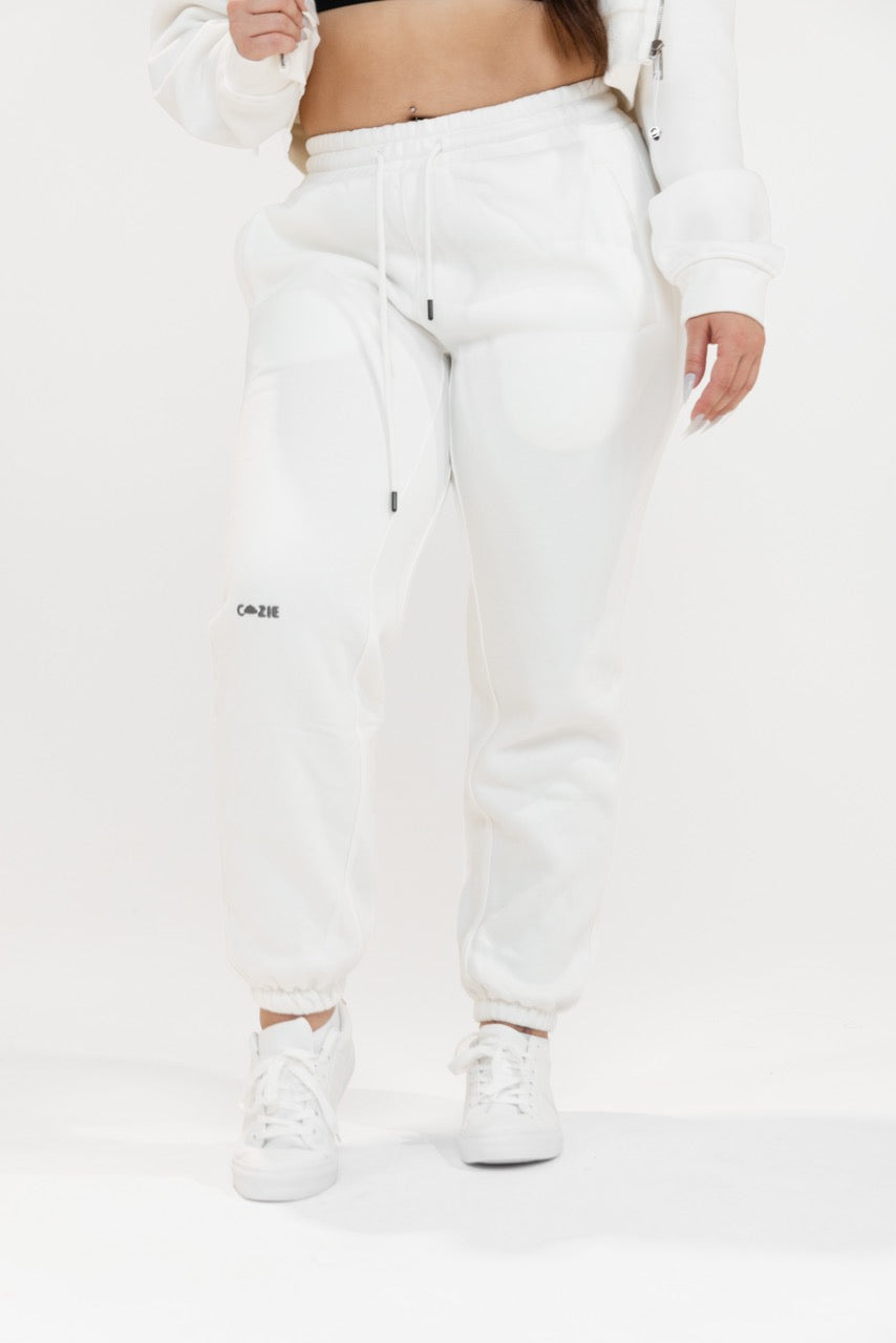 Essential Fit Sweat Set - White
