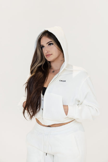 Essential Fit Sweat Set - White